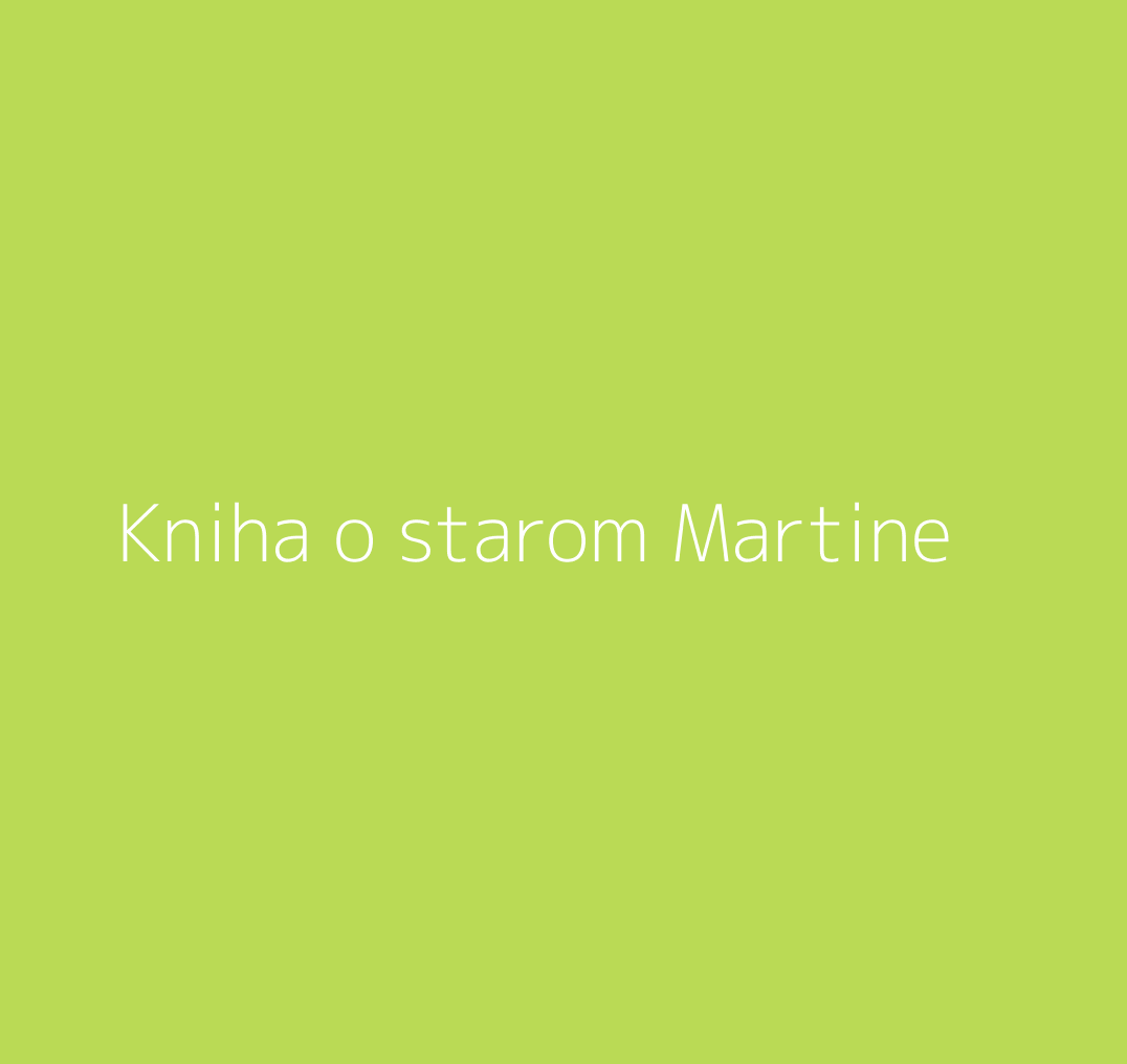 Title.ATT Kniha o starom Martine